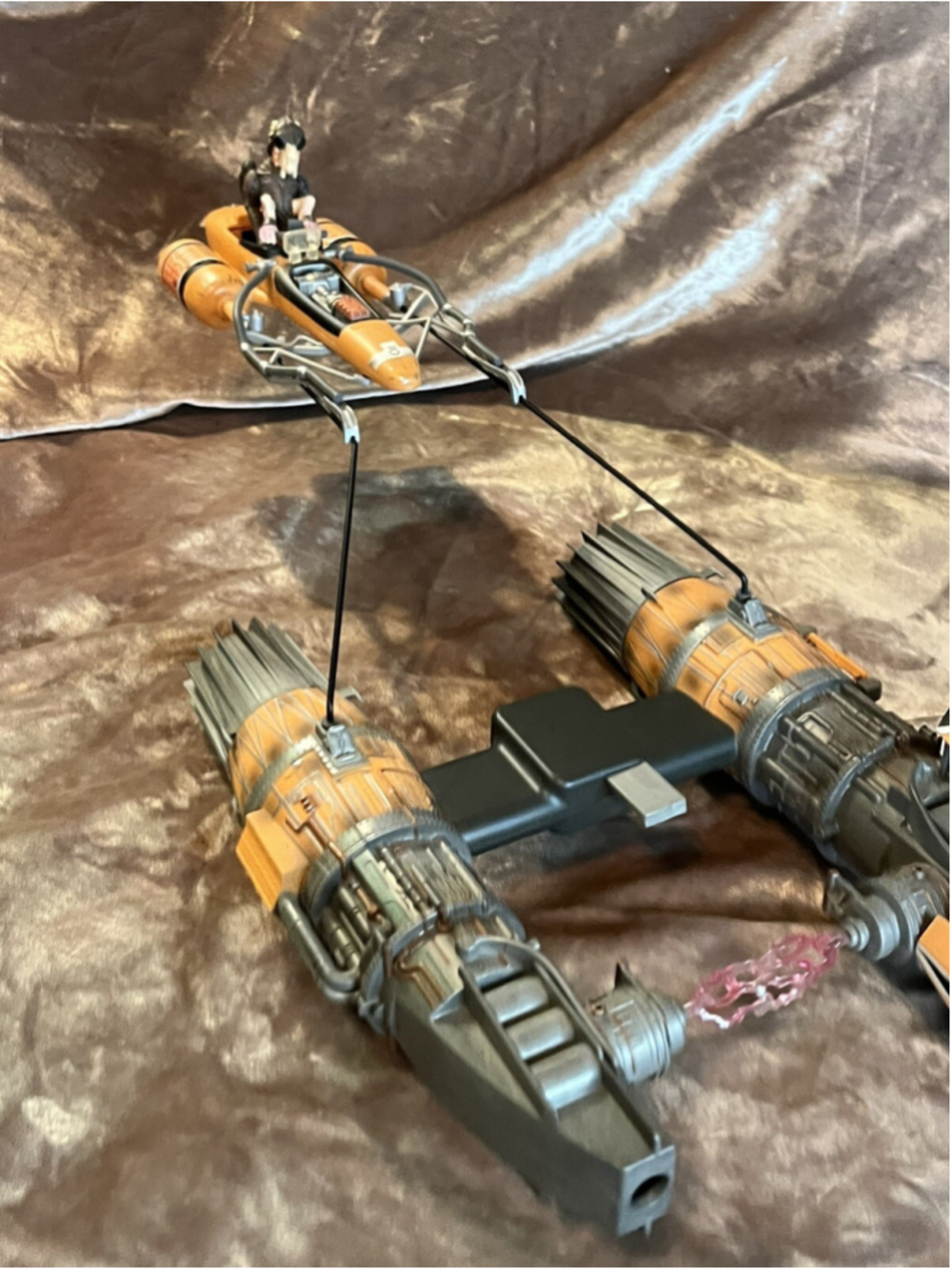 Star Wars Episode 1 Action Fleet Sebulbas Pod Racer 1998 Incomplete/ Parts
